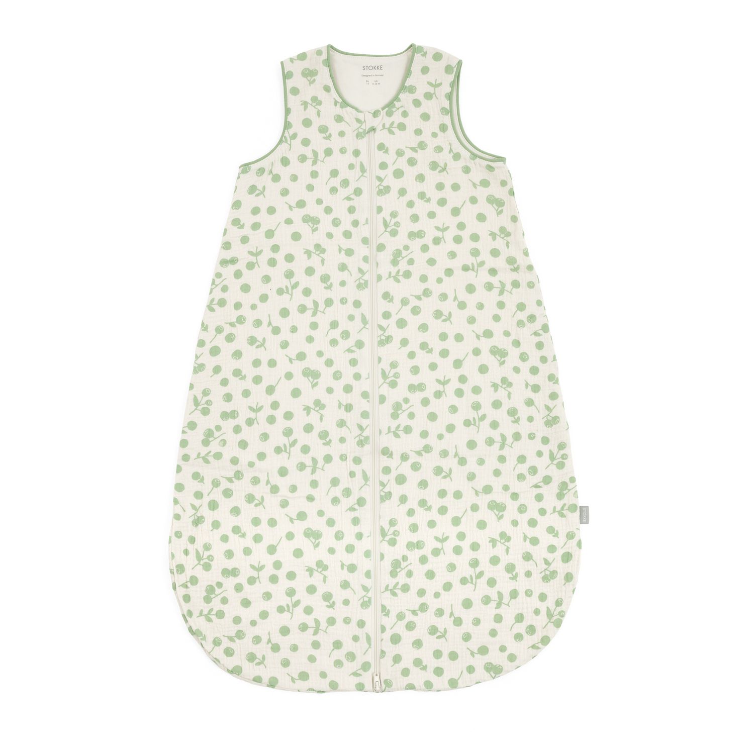 Sacco nanna estivo  6-12m - sage green berries - stokke® - STOKKE