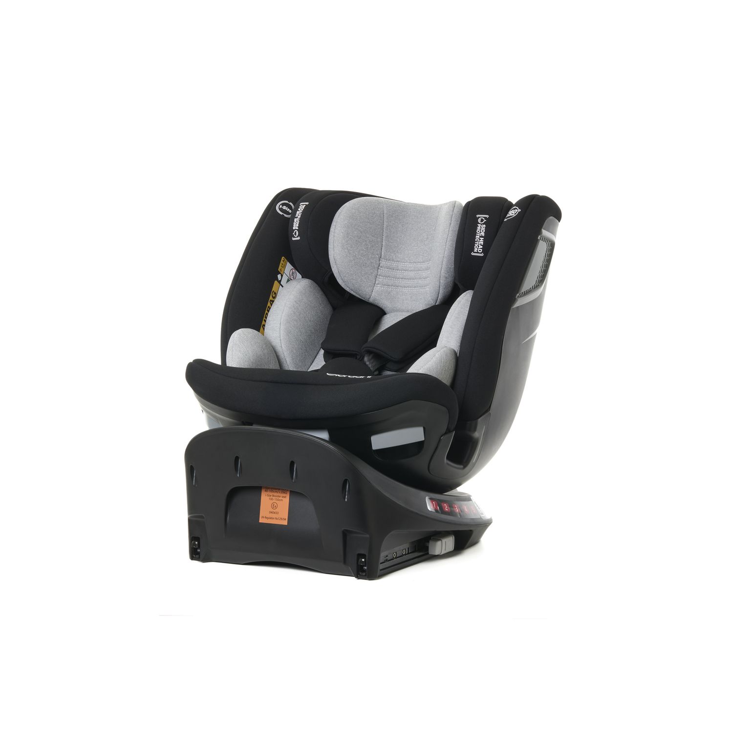 Seggiolino auto crono plus black e grey 40-150 cm- giordani - Giordani