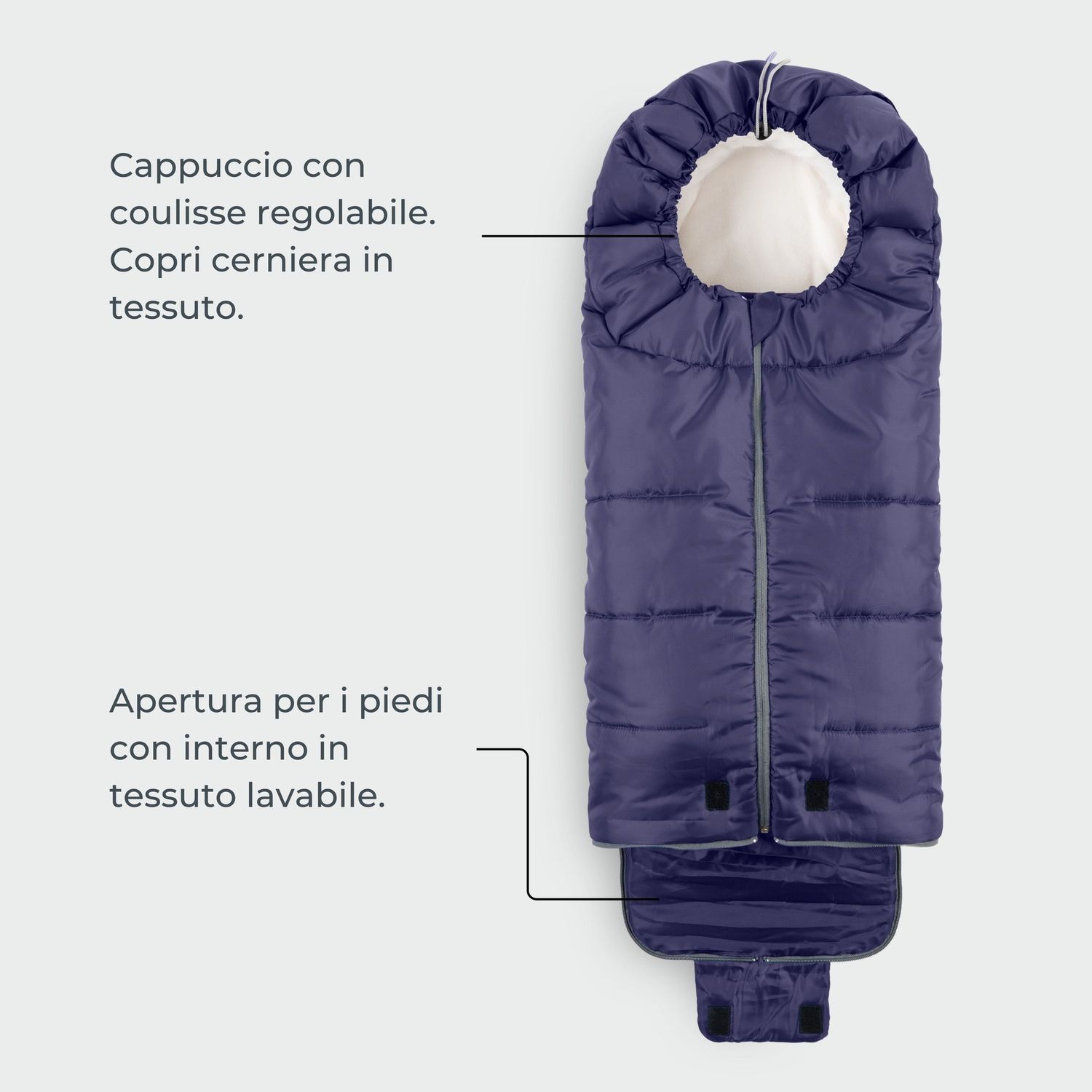 Nuvita junior essential - sacco universale per passeggino - Nuvita