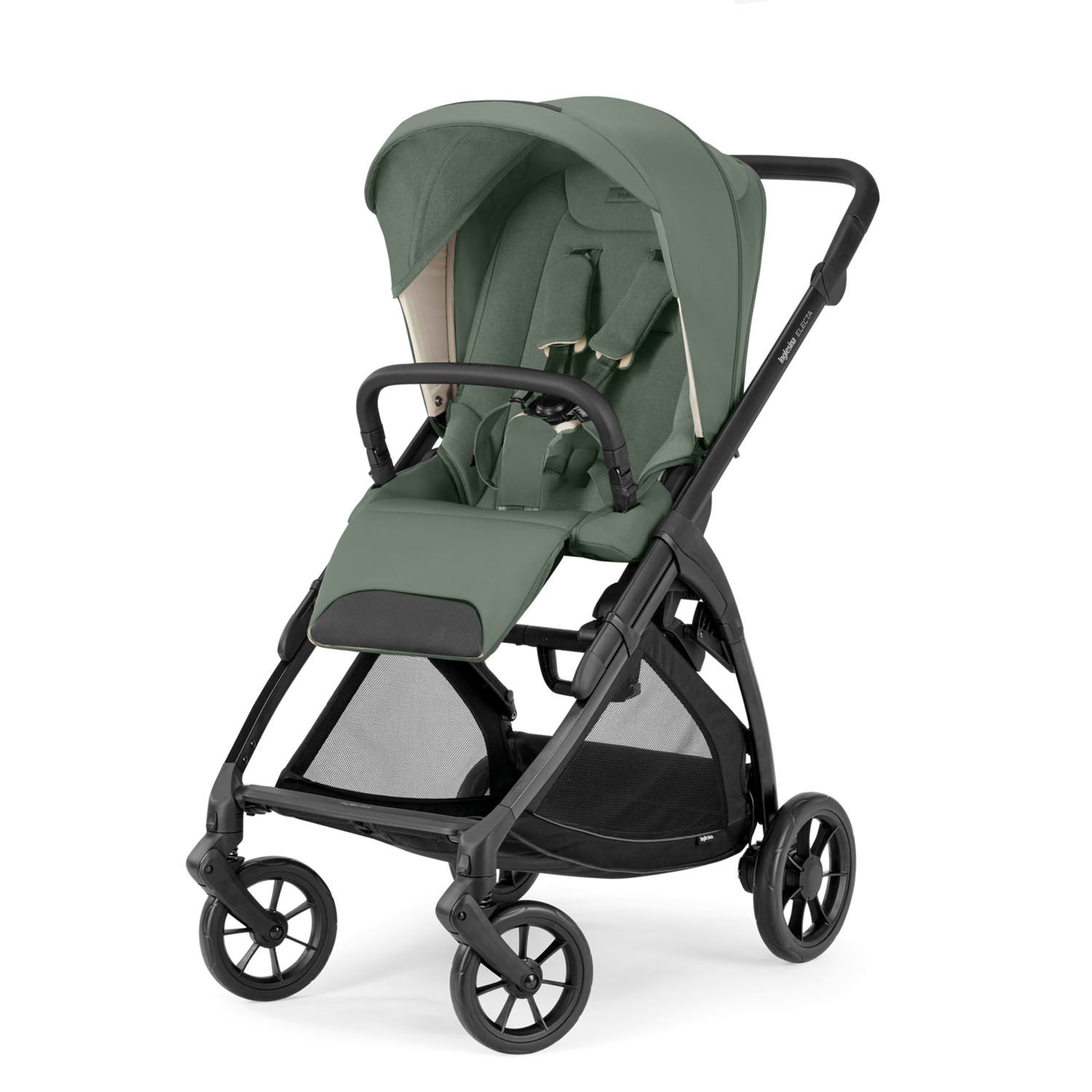 Trio system4 electa darwin recline - murray green + telaio total black - 2025 - inglesina - Inglesina