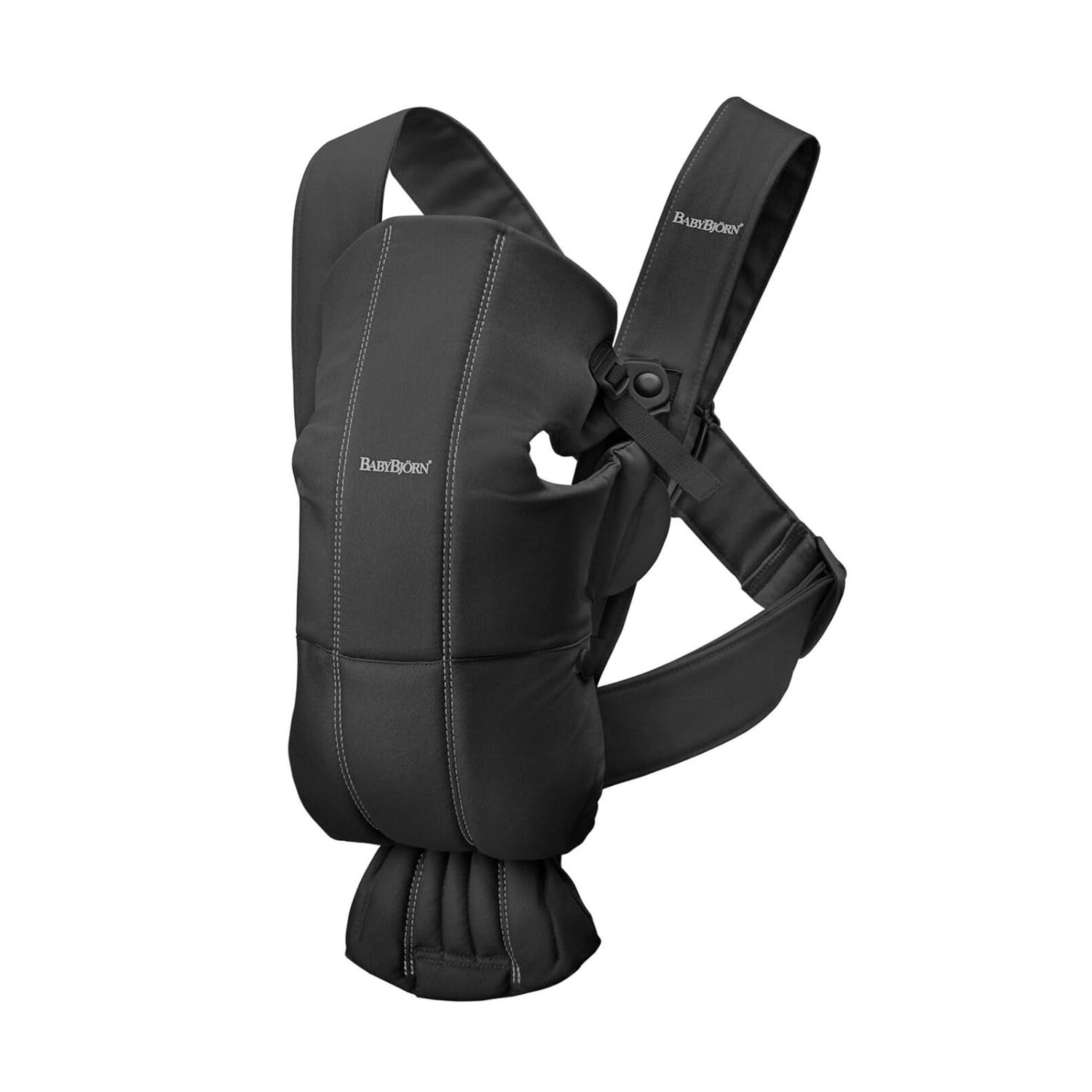 Marsupio mini babybjörn cotone - nero - Babybjörn