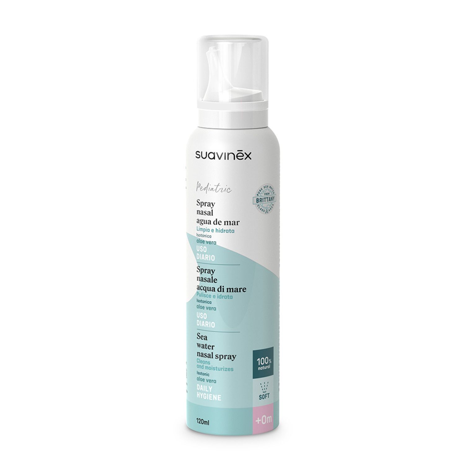 Spray nasale isotonico aloe +0m 120ml - suavinex - Suavinex