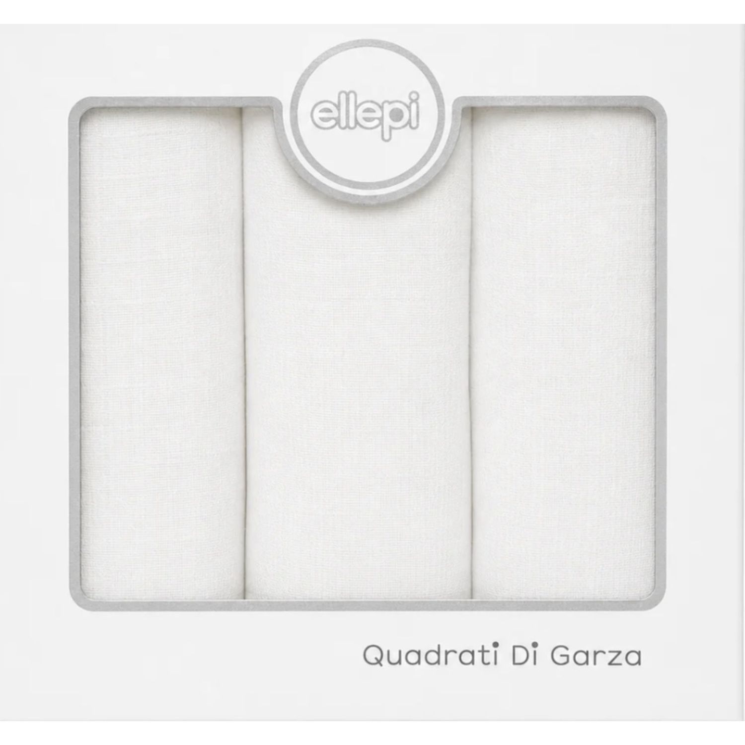 Set 3 pezzi mussole cotone - ellepi - Ellepi
