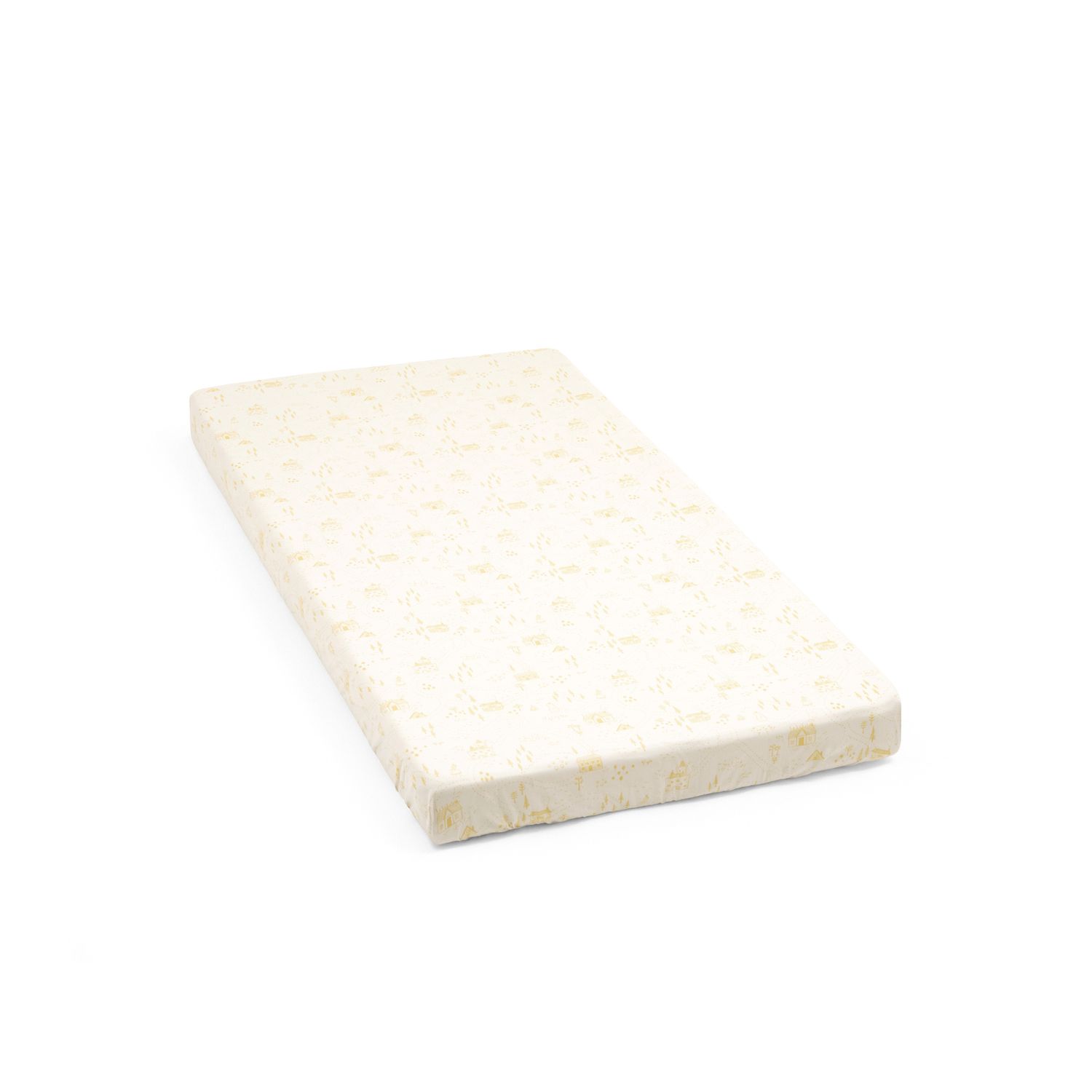 Lenzuolo con angoli per lettino nighti™ 60x120cm - sunset yellow map - stokke® - STOKKE