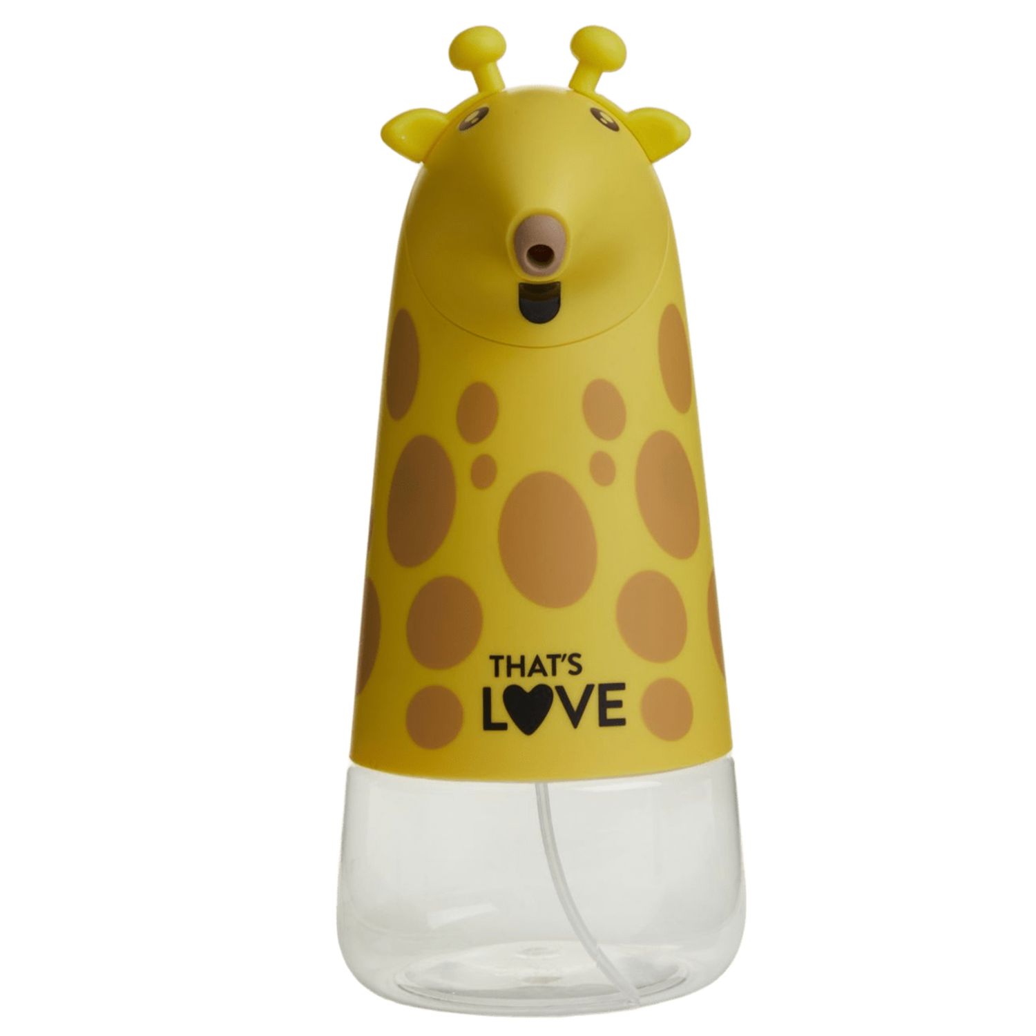 Dispenser sapone giraffa con erogazione automatica 275 ml - that's love - THAT'S LOVE