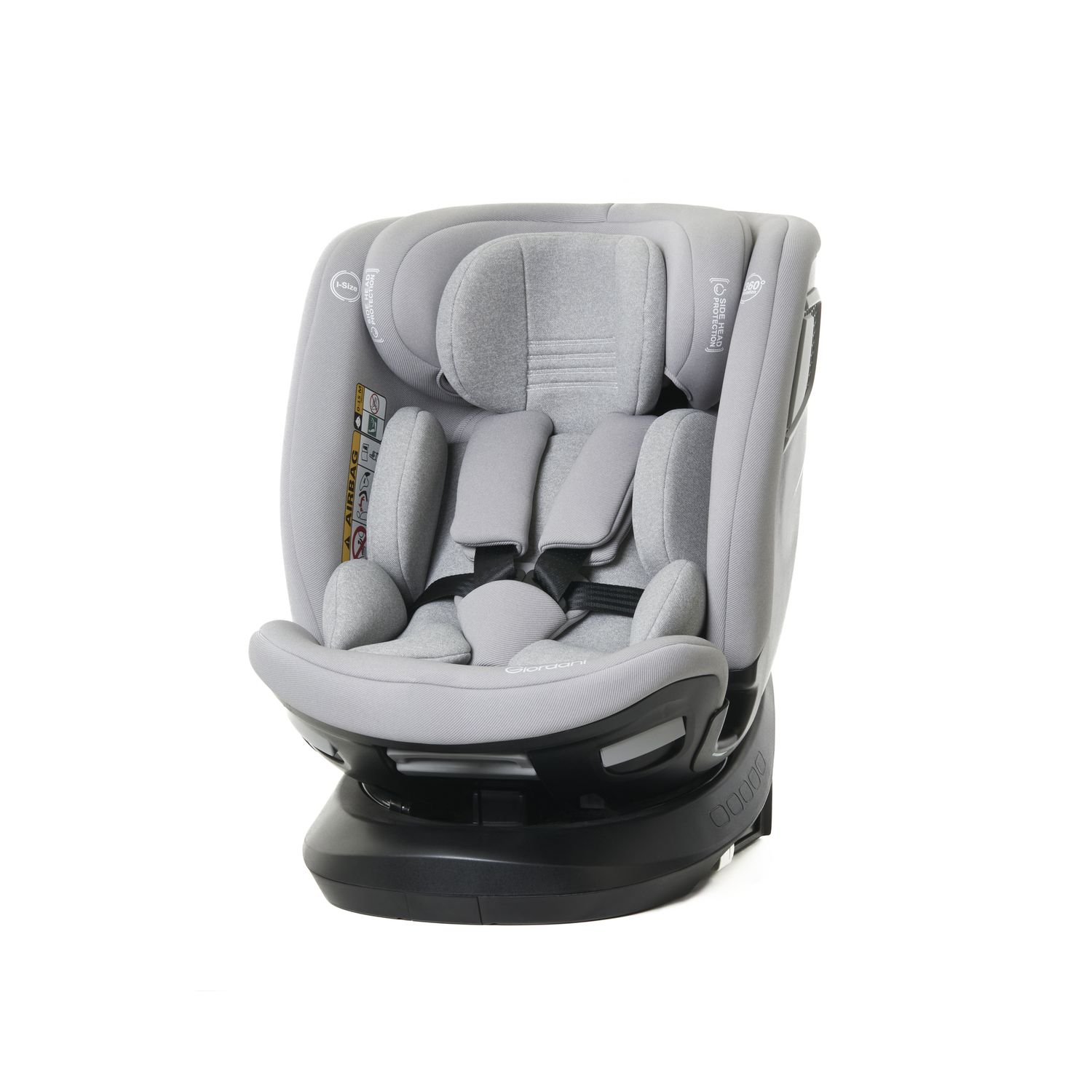 Seggiolino auto titano plus grey 40-150 cm - giordani - Giordani