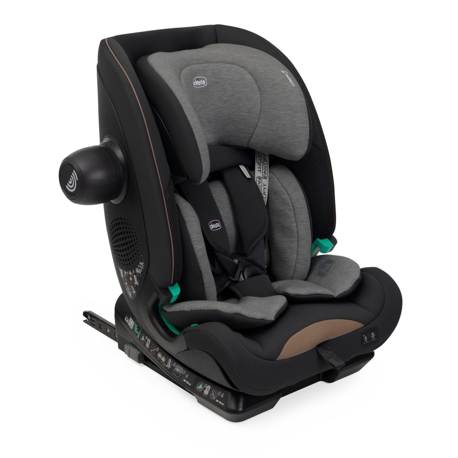 Seggiolino auto seat&amp;go (76-150 cm) posh black - chicco - Chicco