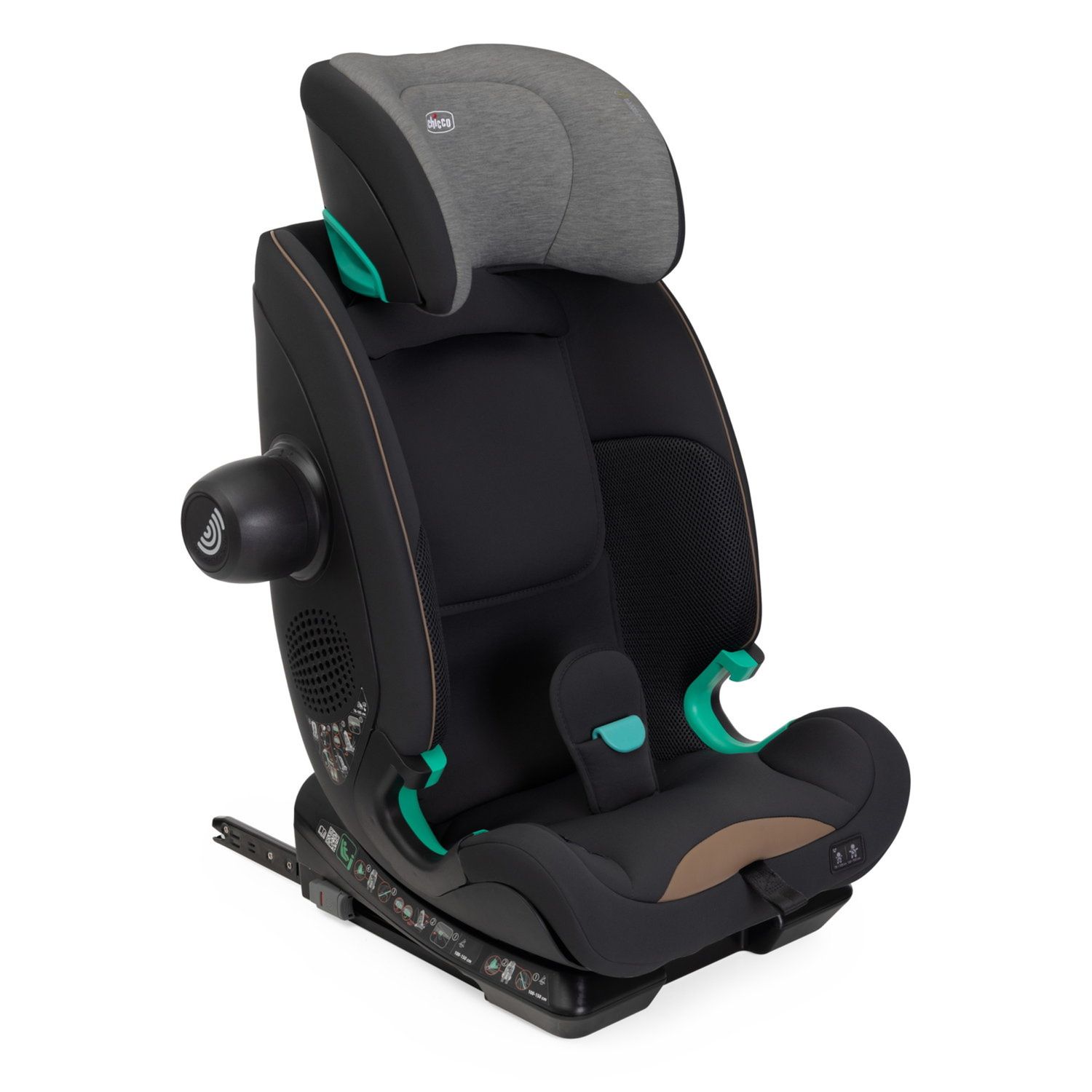 Seggiolino auto seat&go (76-150 cm) posh black - chicco - Chicco
